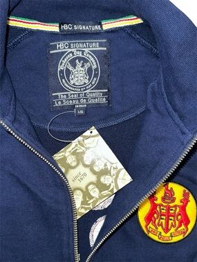 RARE Hudson’s Bay HBC Signature 1670 Heritage Track Jacket in French Terry